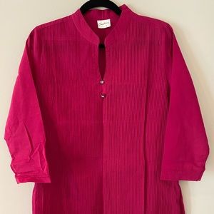 NWOT Fushcia pink shirt